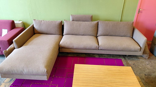 Sofá esquinero Montis Axel reformado marrón