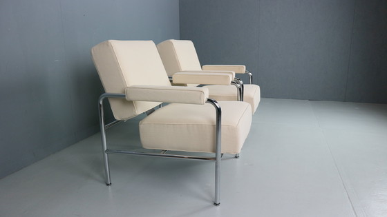 Image 1 of 2x Fauteuil Wagon Fumoir LC13 Le Corbusier, 1931