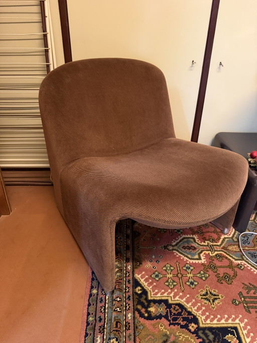Artifort Alky stoelen in originele bruine stof – fauteuils, Other (photo 2 of 9)