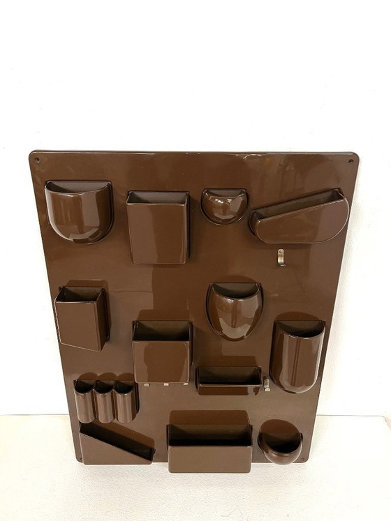 Image 1 of Première édition du système de rangement mural Uten.silo ll de Dorothee Becker Maurer pour Design M, 1969