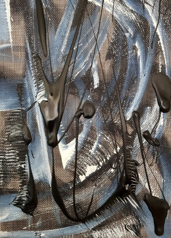 Abstract Modern Art - Abstract894 – Paintings & Drawings, Canvas (photo 8 of 8)