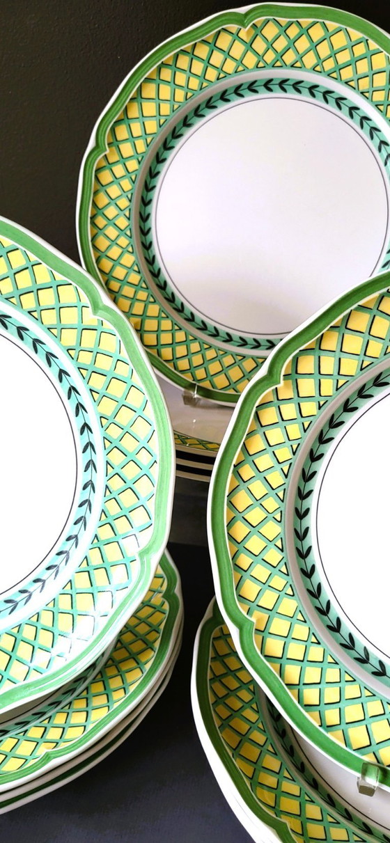 Image 1 of Villeroy & Boch French Garden 12 piatti piani 🍋☕️🍋