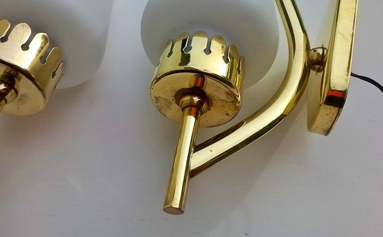 Image 1 of Applique di Angelo Lelli per Arredoluce, anni '40, set di 2