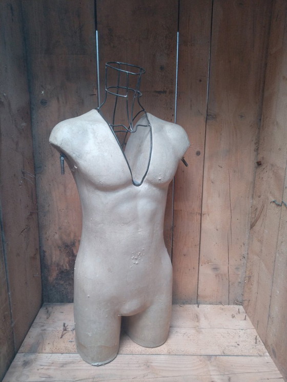 Image 1 of Torsos de maniquí con abertura en V - juego de 3