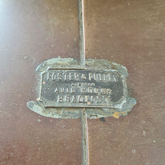 Image 1 of Ancienne lanterne anglaise en cuivre Foster & Pullen, vers 1900