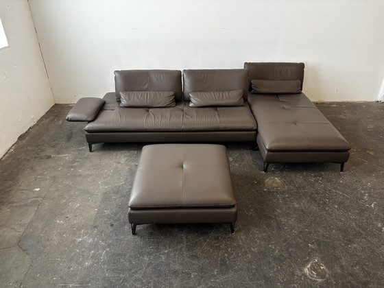 Image 1 of Divano di design Roche Bobois, divano in pelle, come nuovo