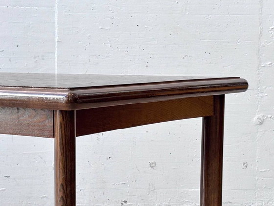 Extendable mid-century dining table in dark wood – 1960s/70s (photo 12 of 15)