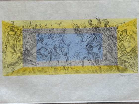 Image 1 of Lithograph "The Gods of Olympus" by Jacques Villon