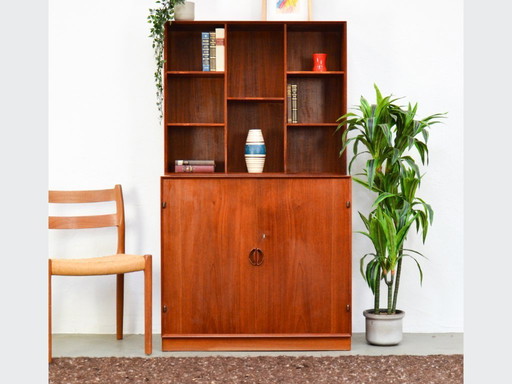 Mueble de diseño de mediados de siglo Hvidt & Mølgaard Aparador de teca vintage de los años 60