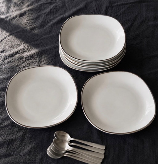 Schirnding Bavaria Porcelain Dessert Plates