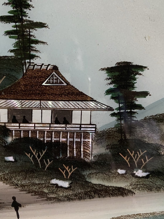 Pittura su vetro rovesciato fine XIX secolo – Dipinti e disegni (photo 9 of 15)
