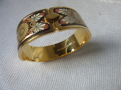 Michaela Frey Royal Clasp Pulsera "Sun Flower" tamaño pequeño, vintage