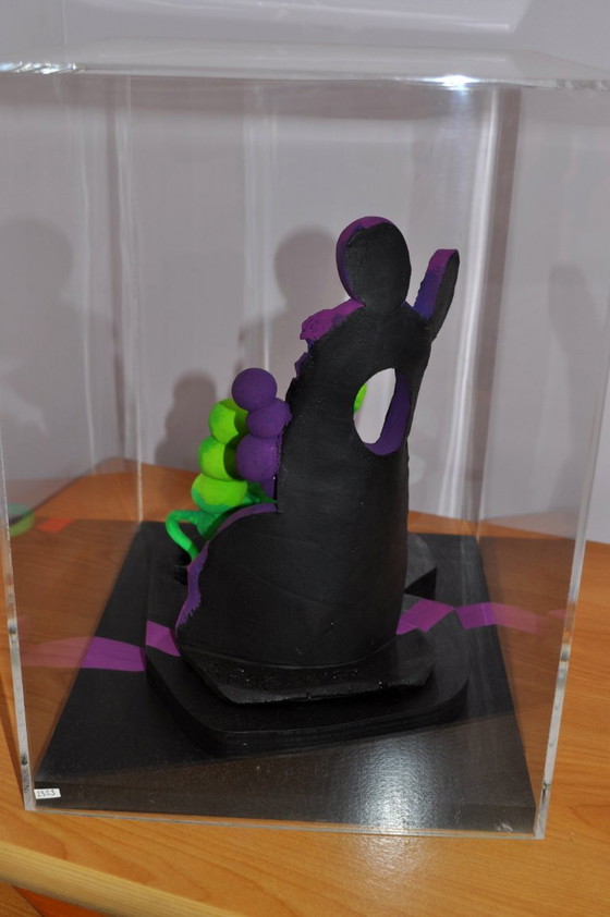 Image 1 of Sculptuur - César Bailleux - 1995 - Zonder titel - Gemengde techniek (ref 2325)