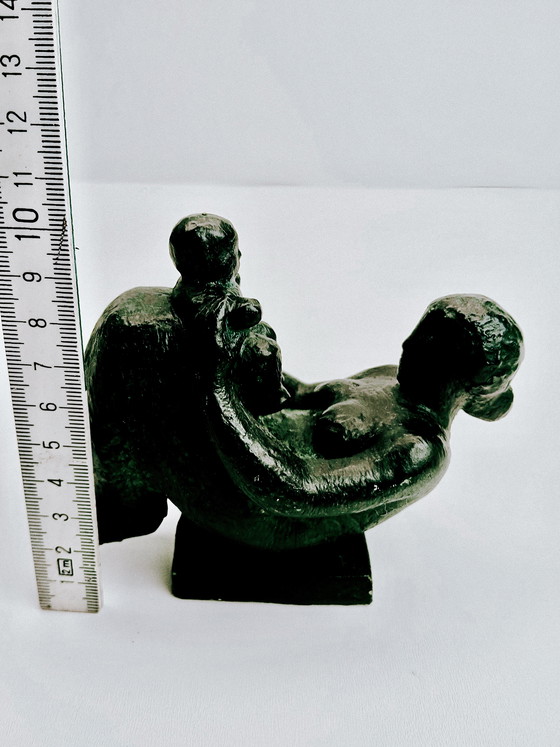 Image 1 of Frank Letterie - Mother and child figurine