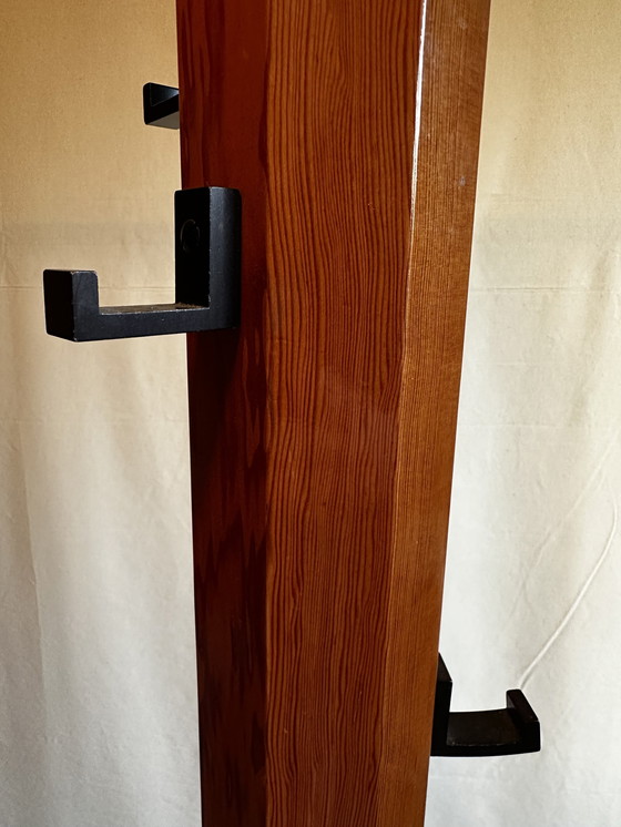 Image 1 of Schwedischer Garderobenständer der Moderne aus Kiefernholz, 1960