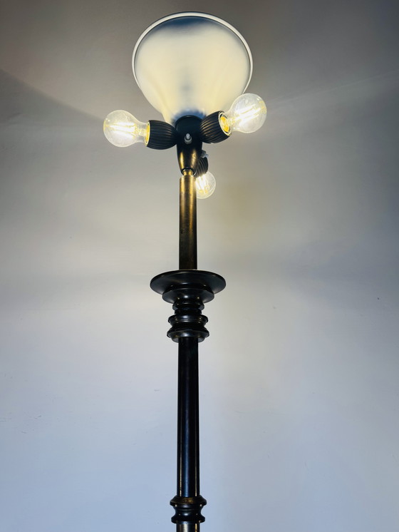 Image 1 of MODEL L-2 UPLIGHTER FLOOR LAMP BY SCIOLARI, ITALY, 1920s