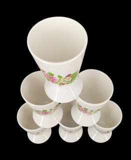 Image 1 of 2160 Französische Brocante Kaffeebecher