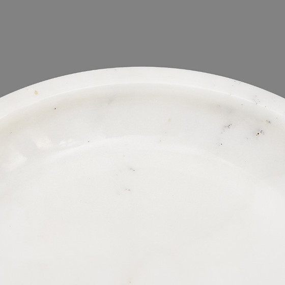 Image 1 of Cuenco de mármol blanco de Carrara, década de 1970