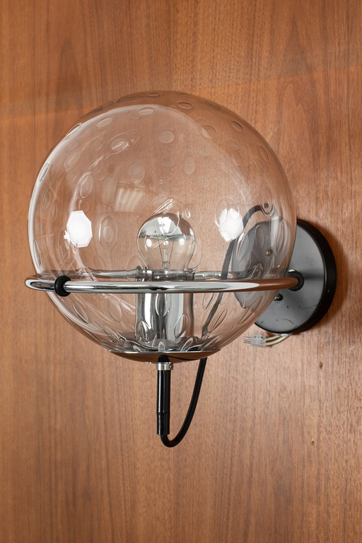 Touch wall lamp clear ball