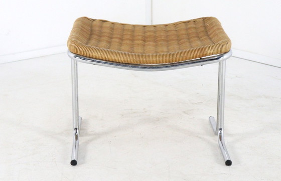 Image 1 of Dirk van Sliedregt voor Gebroeders Jonkers voetenbankje vintage 