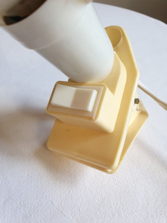 1970s Mushroom Clip Lamp – sarlam, Spot lights, Plastic (photo 5 of 5)