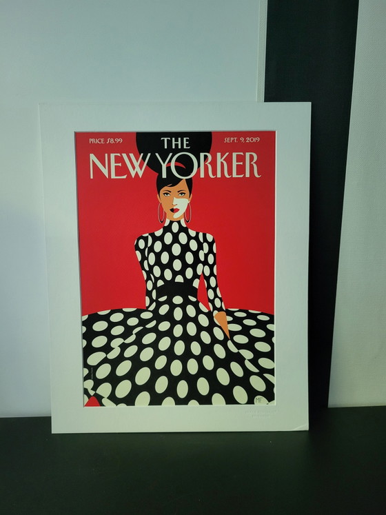 Image 1 of Bellissima stampa incorniciata di Malika Favre pubblicata sul New Yorker.