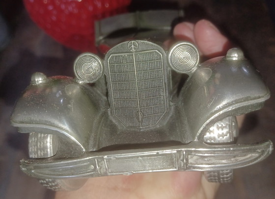 Image 1 of Modellino da scrivania Mercedes Benz 540K in latta e peltro, anno 1939.