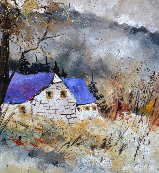 Image 1 of winterlandschap