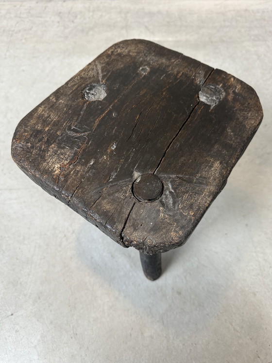 Image 1 of Vintage brutalist stool