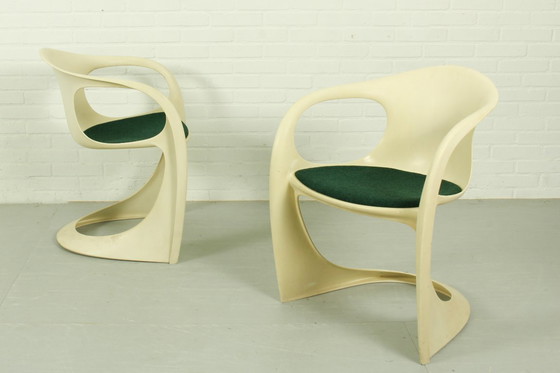 Image 1 of Pair of Casalino Armchairs by Alexander Begge for Casala – Space Age Design (1970s)