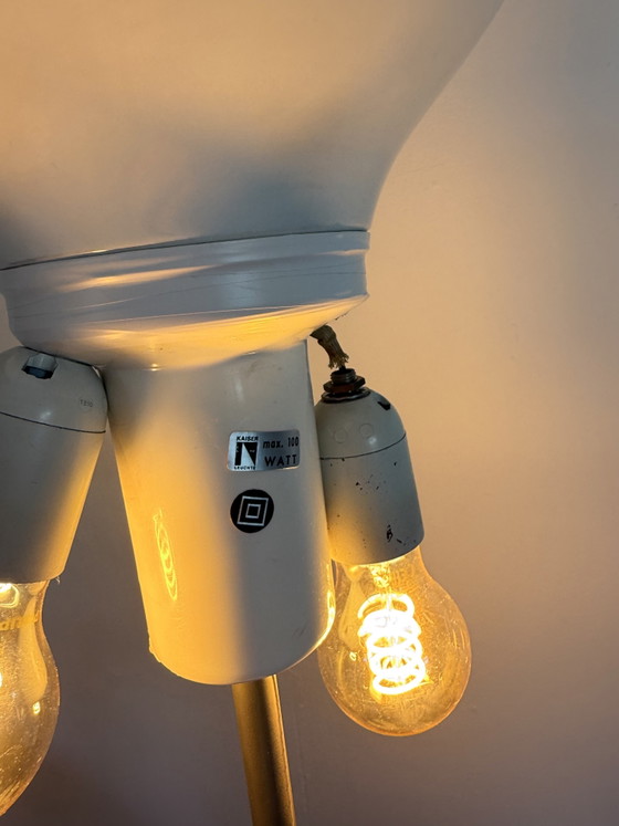 Image 1 of Vintage XL Keramieken Bubble Vloerlamp, Kaiser Leuchte ‘60