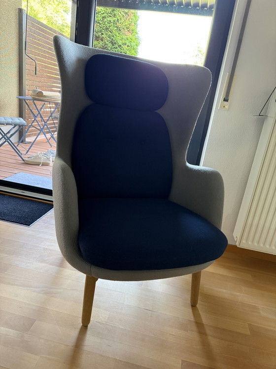 Image 1 of Original Fritz Hansen Ro™ Lounge Chair – Jaime Hayon – Designer-Sessel