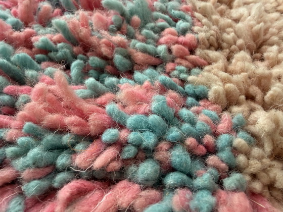 Hand-knotted Moroccan Boucherouite Rug 304 × 193 cm – Rugs & carpets, Wool (photo 9 of 15)