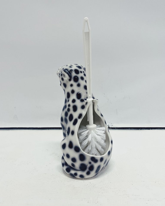 Soporte para cepillo de baño con estampado de leopardo – Ceramiche Boxer, Objetos decorativos, Ceramic (photo 4 of 6)