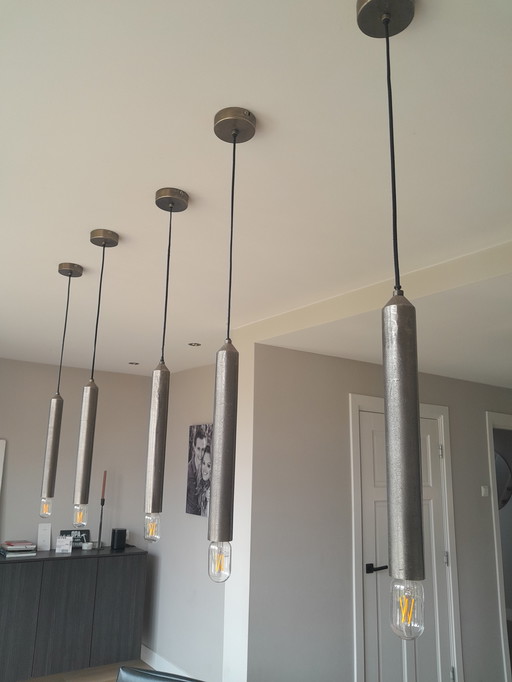 5 x Pendelleuchten