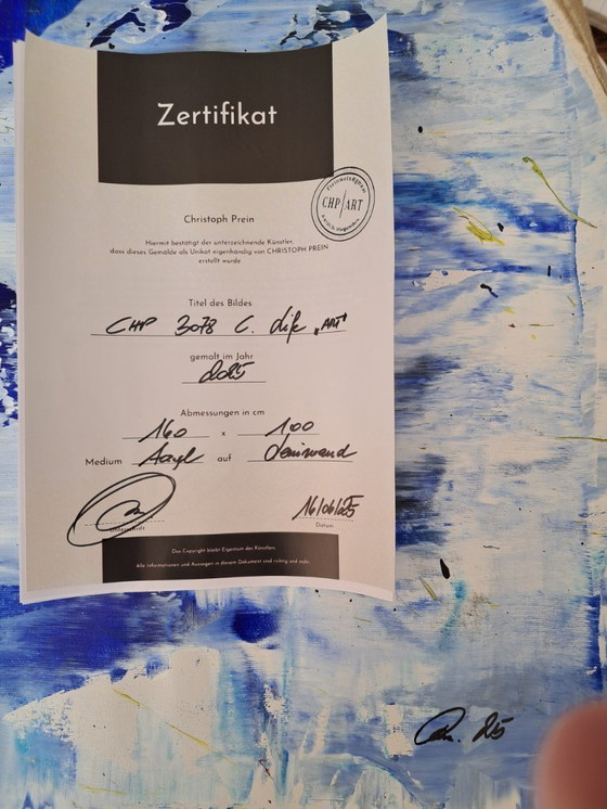 Image 1 of Christoph PREIN - Winter Inferno XXL - Artist canvas 