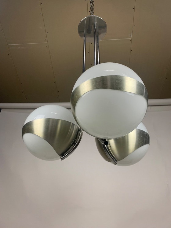 Image 1 of Lamperti-Kronleuchter Italien 1970er Jahre