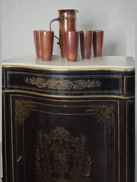 Service à eau Jean Cacheleux, Grès, Puisaye – Verres et carafes, Porcelain (photo 2 of 15)