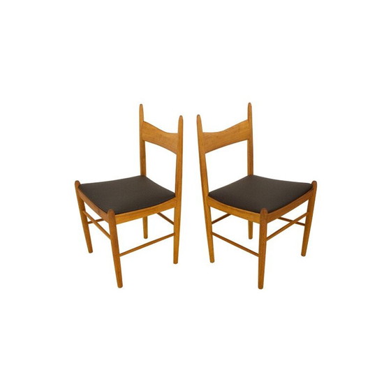 Image 1 of Set of 6 Dining Chairs by Illum Wikkelso for H. Vestervig Eriksen - 1960s