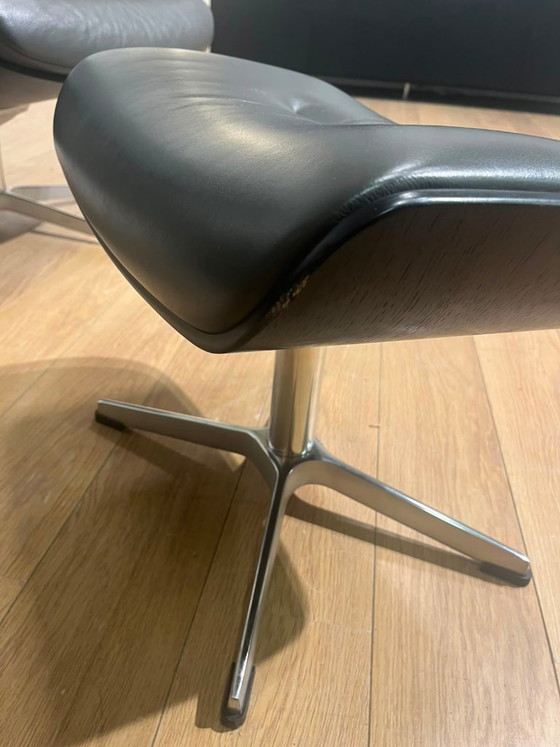 Image 1 of ZGAN Conform Time Out Fauteuil Zwart Leer