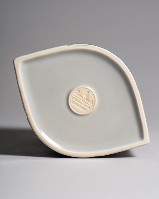 Image 1 of Postmodern Rosenthal Porcelain Vase DUO Jan v.an der Vaart Memphis Style 1980s