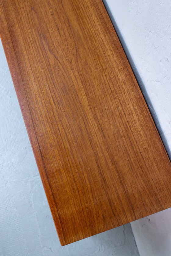 Image 1 of Vintage teak sideboard highboard chest of drawers Danish Mid Century 60s