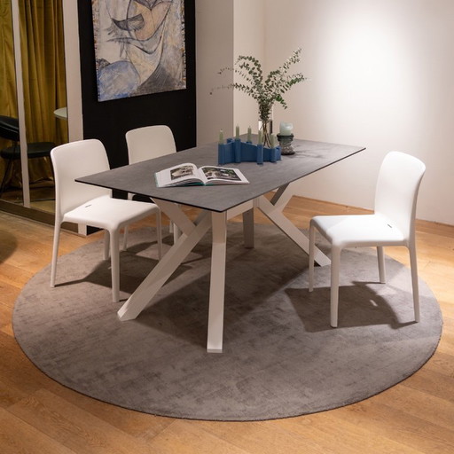 Tavolo da pranzo Connubia Mikado | Piano in ceramica