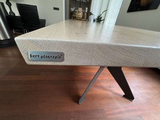 Image 1 of Bert Plantagie Bixx dining table 240 x 100 oak white washed