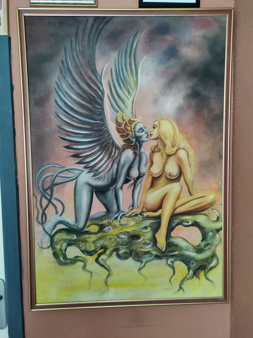 Canvas Painting: Sirens Song