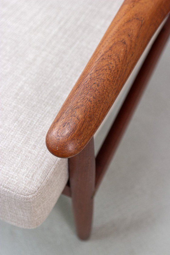Image 1 of 2 poltrone vintage in teak, poltrona danese di metà secolo, anni '60