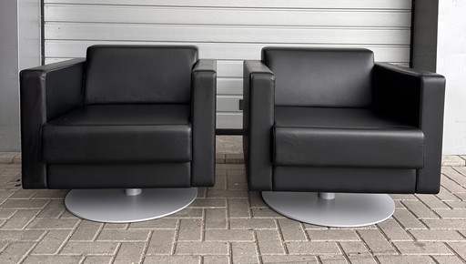 2x sillones de diseño Poltrona Frau