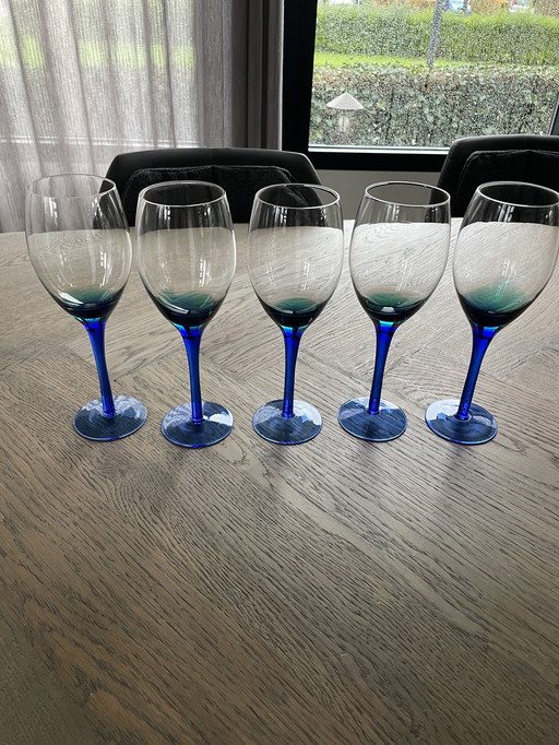 Vintage mouth-blown glasses