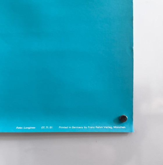 Image 1 of München 1972 – Cycling (Rennrad) – 1972 – Original Vintage Poster by Otl Aicher | Lithograph Plakat | 84.1 × 59.4 cm | Germany