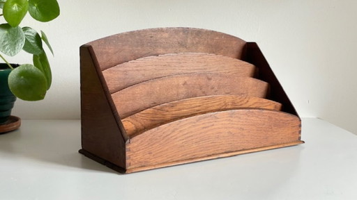 TRIEUR Porte-Courrier BUREAU Vintage